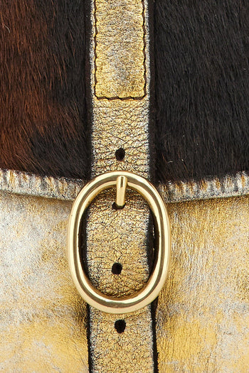 Borsa Oro+t/moro+acc.oro Nero Donna - 5