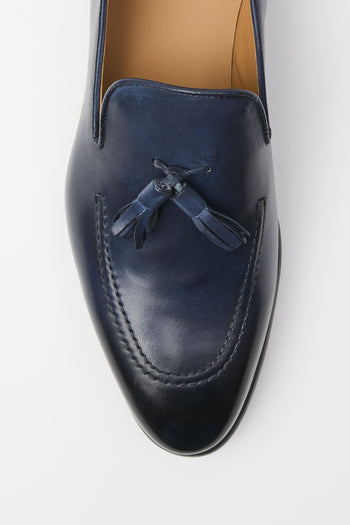D.d. Gold Label Mocassino Blu Uomo - 5
