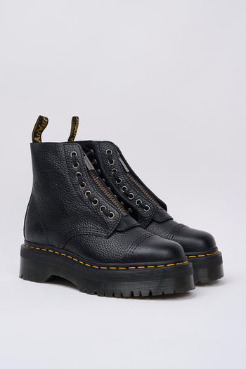 Anfibio Black Milled Nappa Donna - 2