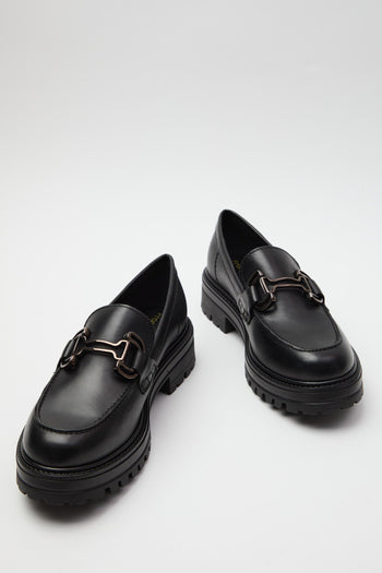 Mocassino Nero Donna - 6