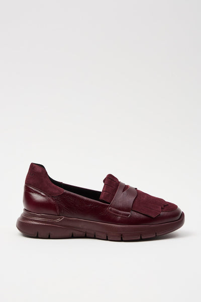 Mocassino Bordeaux Donna