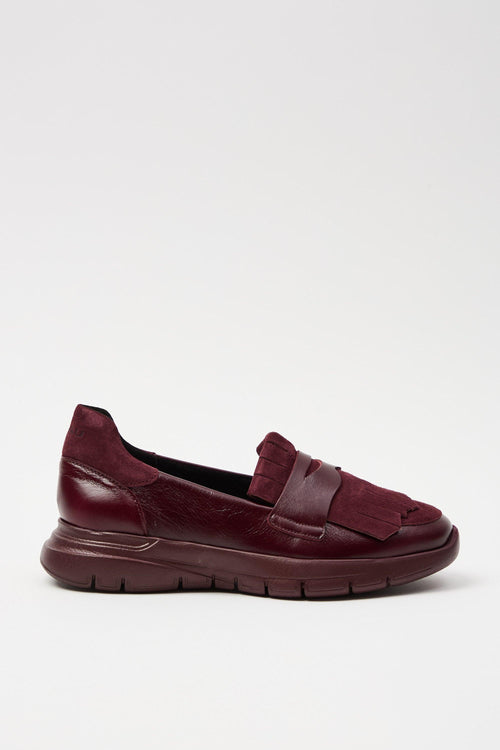 Mocassino Bordeaux Donna