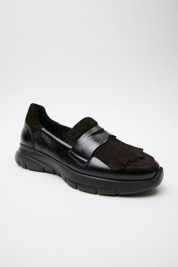 Mocassino Nero Donna - 3