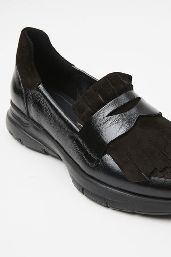 Mocassino Nero Donna - 4