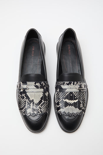 Mocassino Roccia/nero Donna - 7