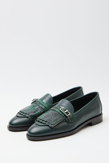 Mocassino Verde/loden Donna - 2