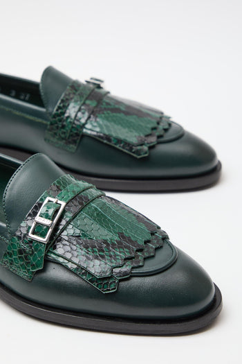 Mocassino Verde/loden Donna - 4