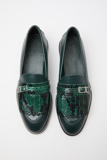 Mocassino Verde/loden Donna - 7