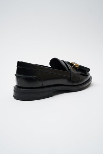 Mocassino Nero Donna - 4