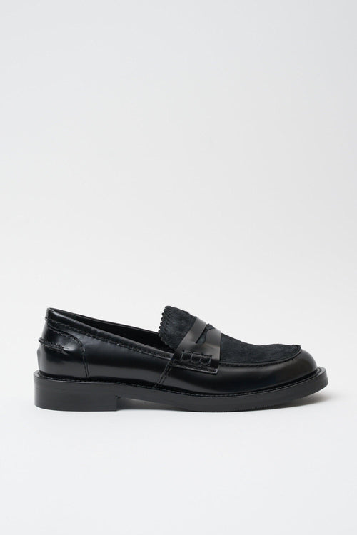 Mocassino Black Donna