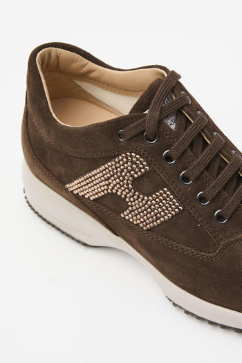 Sneaker Chocolate Brown Donna - 3