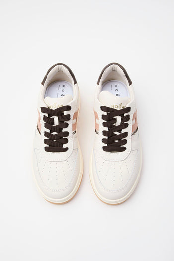 Sneaker Bianco+cipria+tm Donna - 5