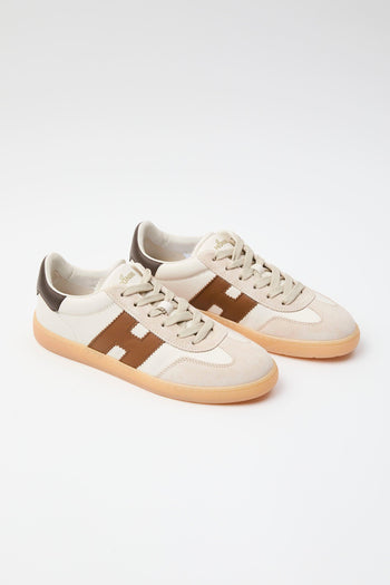 Sneaker Bianco+cuoio Donna - 2