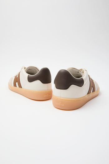 Sneaker Bianco+cuoio Donna - 6