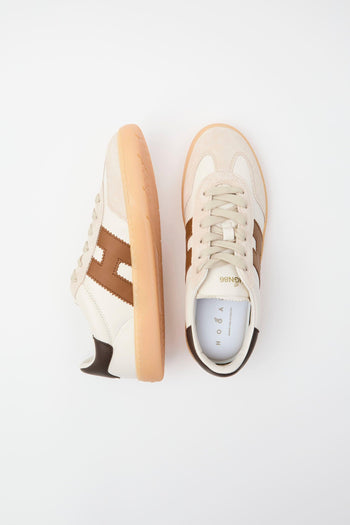 Sneaker Bianco+cuoio Donna - 7