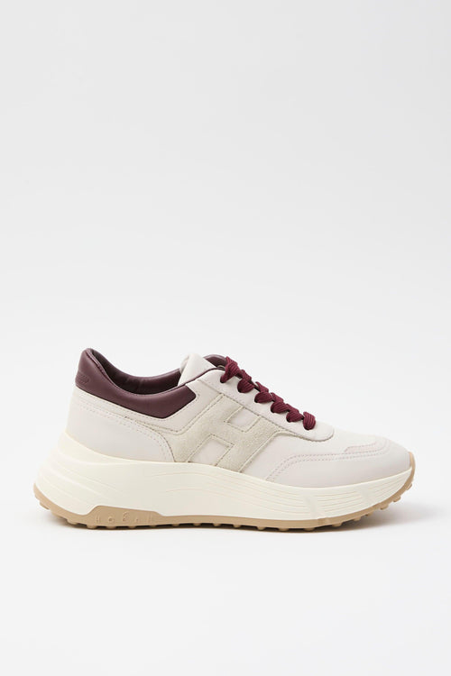 Sneaker Burro+bordeaux Donna