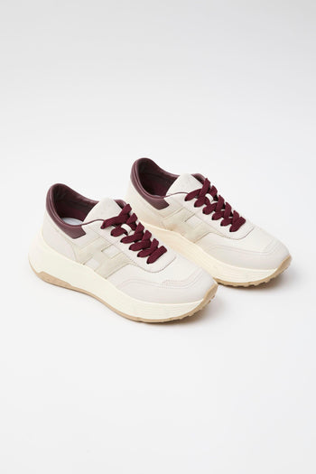 Sneaker Burro+bordeaux Donna - 2