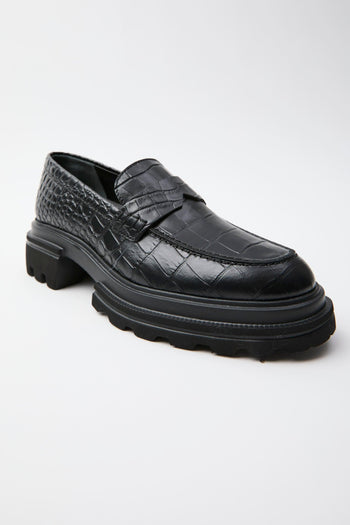 Mocassino Nero Donna - 5