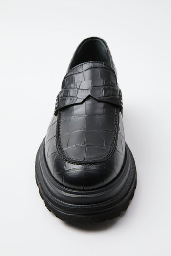 Mocassino Nero Donna - 7