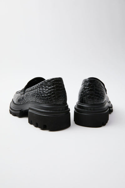 Mocassino Nero Donna