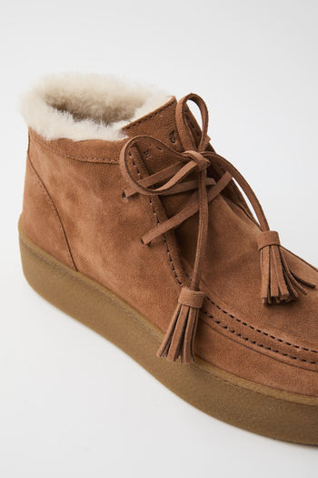 Stivaletto Cuoio Scuro Donna - 2