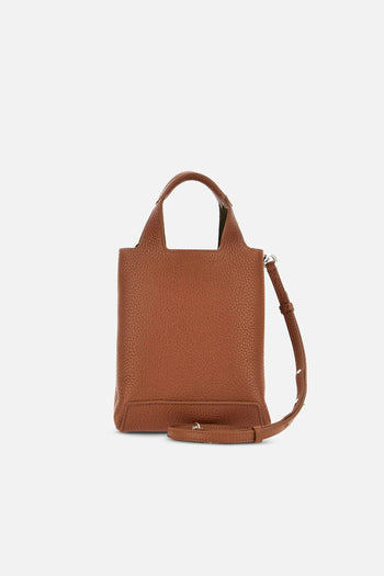 Borsa Cuoio Scuro Donna - 4