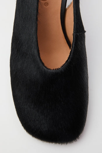 Slingback Pony Black Donna - 7