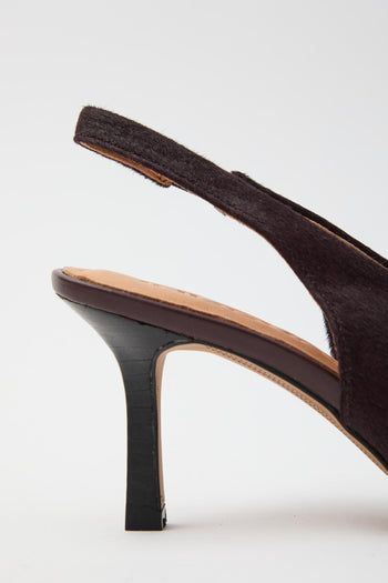 Slingback Pony Bordeaux Donna - 3