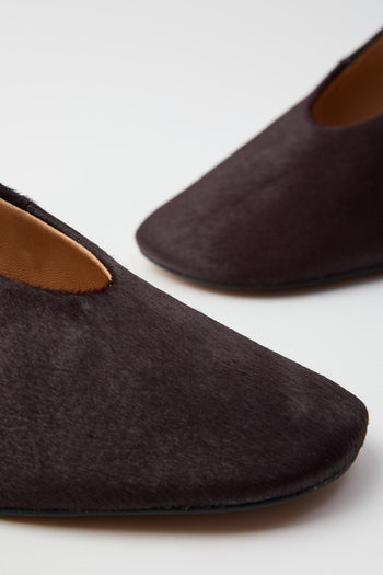 Slingback Pony Bordeaux Donna - 4