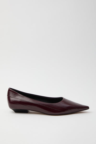 Ballerina Dark Burgundy Donna