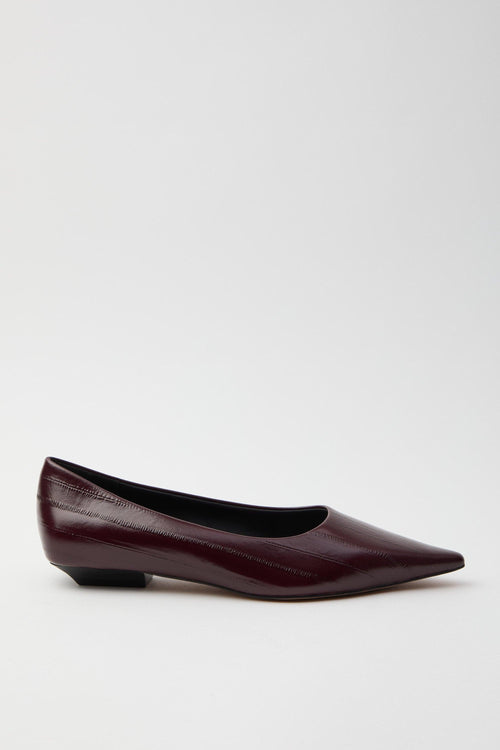 Ballerina Dark Burgundy Donna