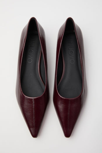 Ballerina Dark Burgundy Donna - 5