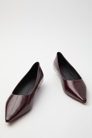 Ballerina Dark Burgundy Donna - 6
