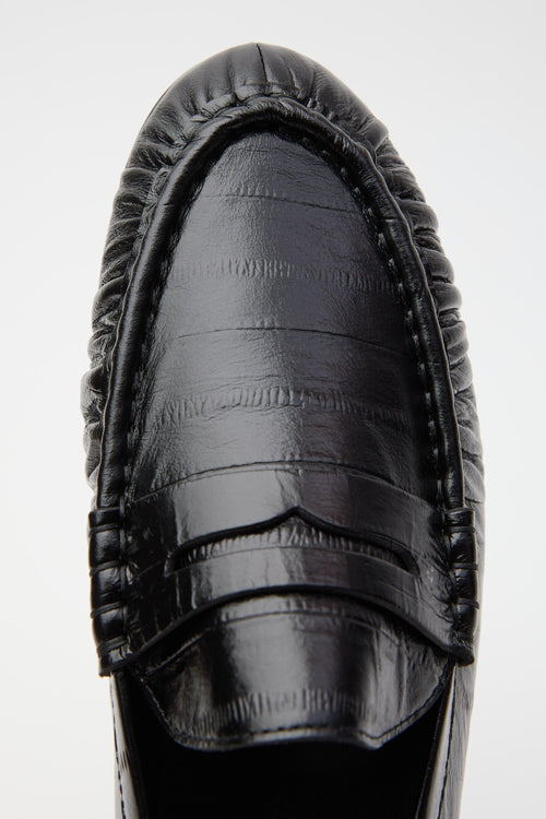 Mocassino Black Donna