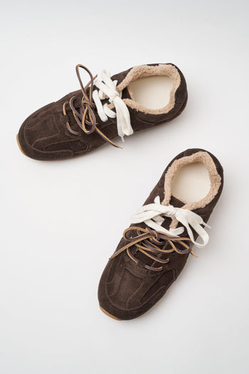 Sneaker Dark Brown Donna - 4