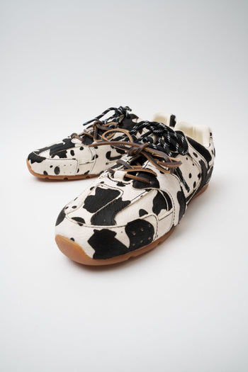 Sneaker Pony Black Cow Donna - 6