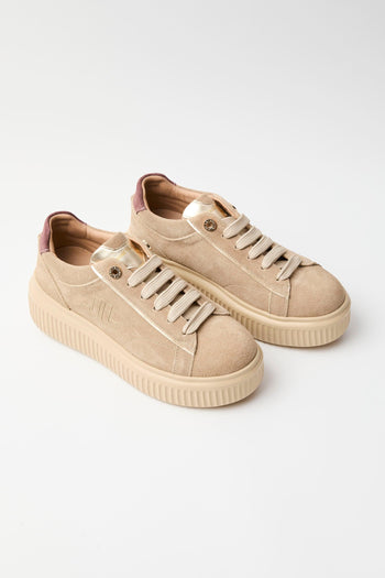 Janet & Janet Sneaker Cappuccino Donna - 7