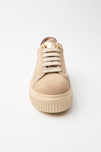 Janet & Janet Sneaker Cappuccino Donna - 5