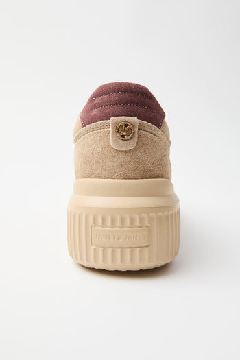 Janet & Janet Sneaker Cappuccino Donna - 3