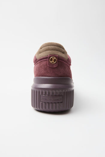 Janet & Janet Sneaker Wine/bordo' Donna - 7