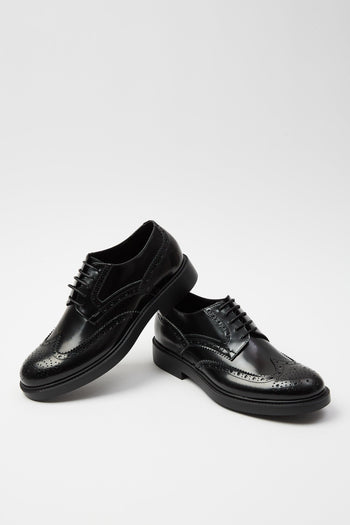 Stringata Nero Uomo - 5