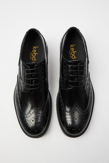 Stringata Nero Uomo - 8