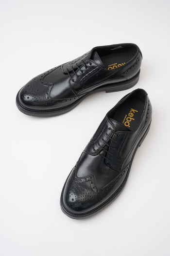 Stringata Nero Uomo - 5