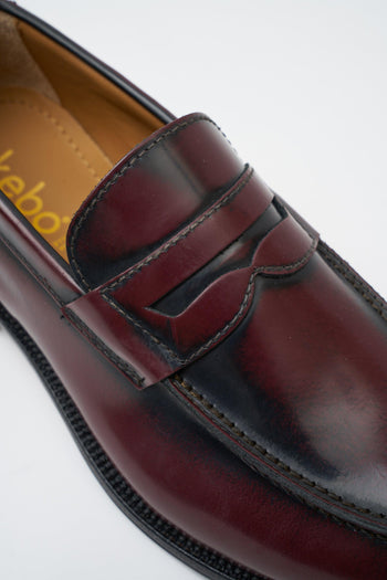 Mocassino Bordeaux Uomo - 4