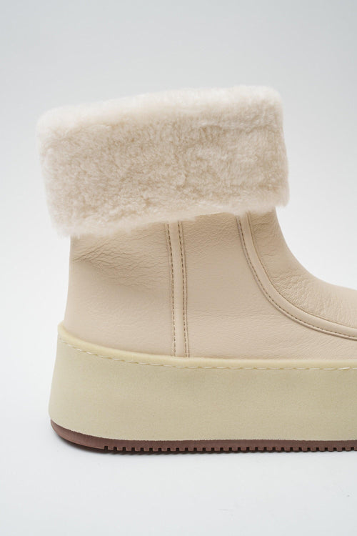 Stivaletto Off White Donna