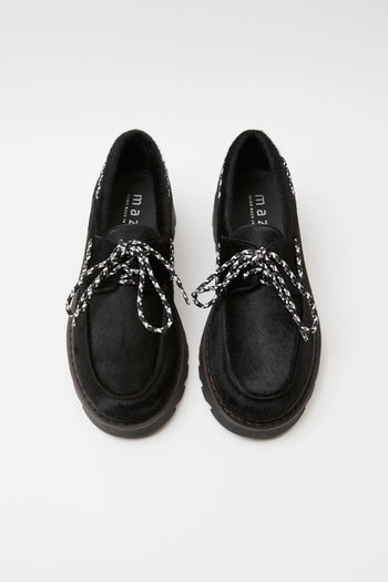 Stringata Nero Donna - 3