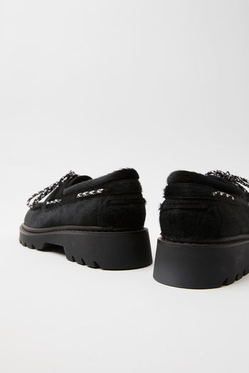 Stringata Nero Donna - 6