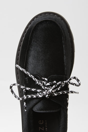 Stringata Nero Donna - 7