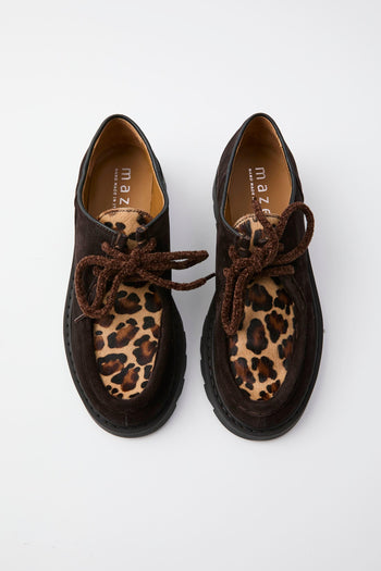 Stringata Dark Brown Donna - 3