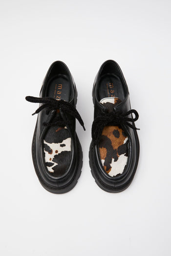 Stringata Nero Donna - 3